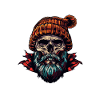 Lumberjack Skull