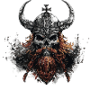 Viking Odin Skull