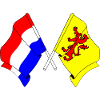 Drapeau des Pays-Bas, Hollande méridionale croisé