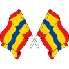 Deux drapeaux de la province d'Overijssel