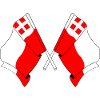 Deux drapeaux de la province d'Utrecht