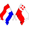 Flag of Netherlands, Utrecht crossed