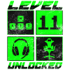 Livello 11 Sbloccato Regalo di compleanno per 11 anni