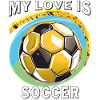 MY LOVE IS SOCCER