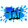 GRAFFITI NAME TAI SPLASH BLEU