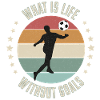 Fußball-Tore Glaubensspruch