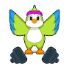 Parrot Bodybuilding Dumbbell