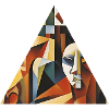 triangle cubisme