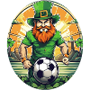 St. Patrick's Day Shamrock Football