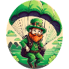 Parapente Trèfle de la Saint-Patrick