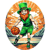 Basket-ball Trèfle de la Saint-Patrick