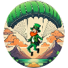 Parapente Trèfle de la Saint-Patrick