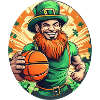 St. Patrick's Day Shamrock Basketball