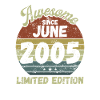 Awesome since June 2005 - Birthday