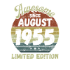 Awesome since August 1955 - Birthday