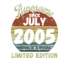 Awesome since July 2005 - Birthday