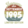Génial depuis septembre 1995 - Anniversaire