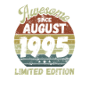 Awesome since August 1995 - Birthday