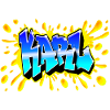 KARL SPLASH YELLOW GRAFFITI