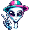 Peace Alien