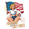 4. Juli-stimmung Unabhängigkeits-amerikanische