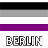 Asexuality Pride Flag Berlin