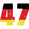 47 Numéro Jersey Allemagne