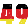 49 Number Jersey Germany