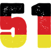 51 Number Jersey Germany
