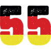 55 Numéro Jersey Allemagne