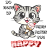Happy cat