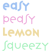 easy peasy