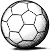 Nur ein Fußball (Illustration)