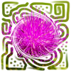 Thistle Blossom Abstract