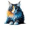 Polygon Art American Curl