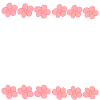 flowers blossom plant pink line