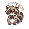 Got Snacks? - Cute Raccoon