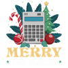 Lustiger Buchhalter Weihnachtsmann Controller