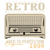 Retro 1986 Födelsedagspresent 1986 Årgång 1986