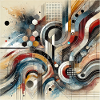 Striking Movement - Abstract Painting