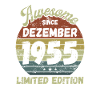 Awesome since December 1955 - Birthday