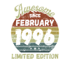 Awesome since February 1996 - Birthday