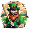 St. Patrick’s Day Shamrock Baseball