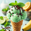 Mint ice cream