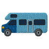 Camper embroidered