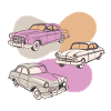 Retro Cars of the 50s