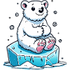 Ours blanc