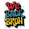 Cheerful Retro Text Design