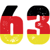 63 Numéro Jersey Allemagne