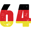 64 Number Jersey Germany